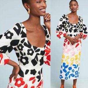 ISO Mara Hoffman Jean Dress, in Jardin Embroidery sz 2, 4, or 6